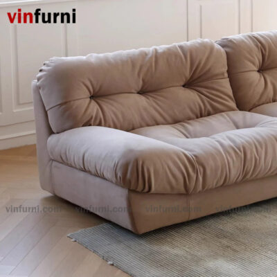 Ghế sofa đám mây bọc nỉ êm ái đắm chìm Clora - S3
