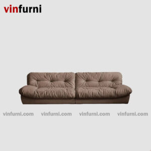 Ghế sofa đám mây bọc nỉ êm ái đắm chìm Clora - S3