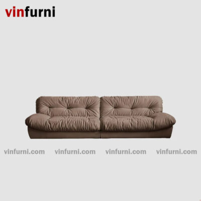Ghế sofa đám mây bọc nỉ êm ái đắm chìm Clora - S3